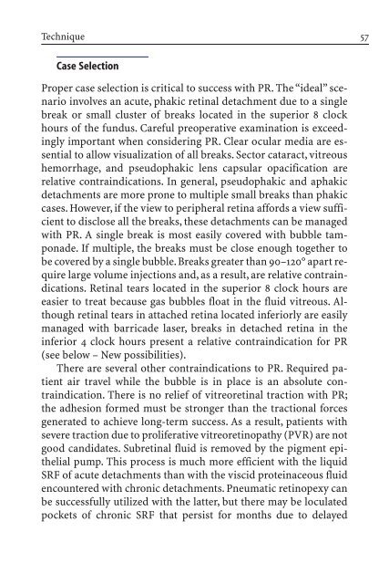 Primary Retinal Detachment