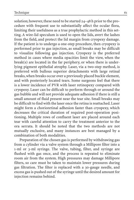 Primary Retinal Detachment
