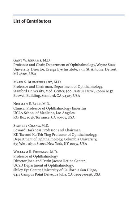 Primary Retinal Detachment