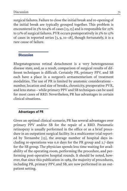 Primary Retinal Detachment