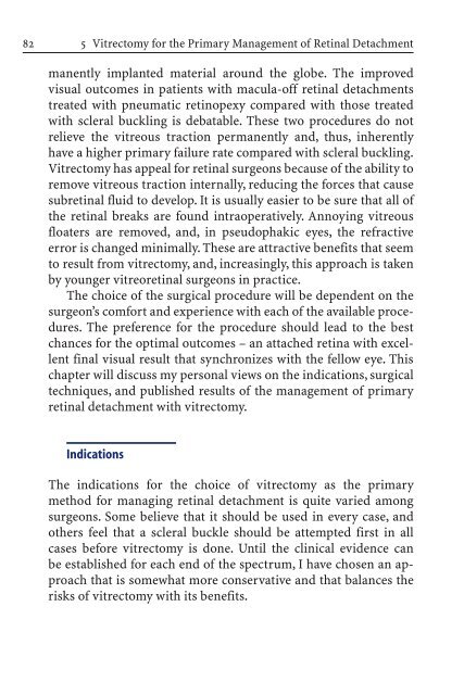 Primary Retinal Detachment