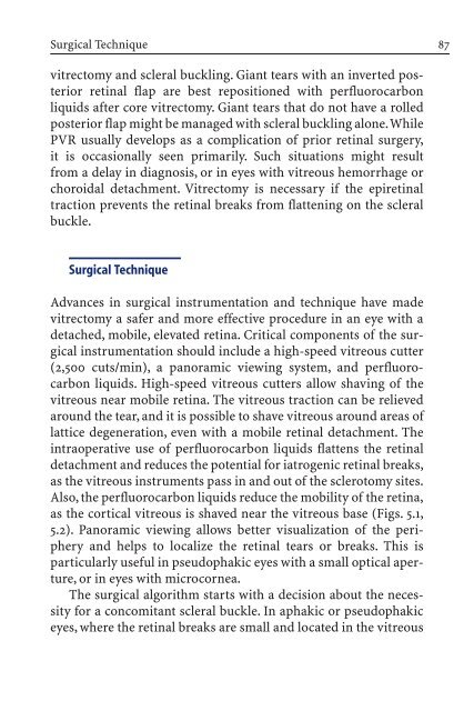 Primary Retinal Detachment