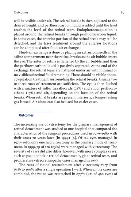 Primary Retinal Detachment