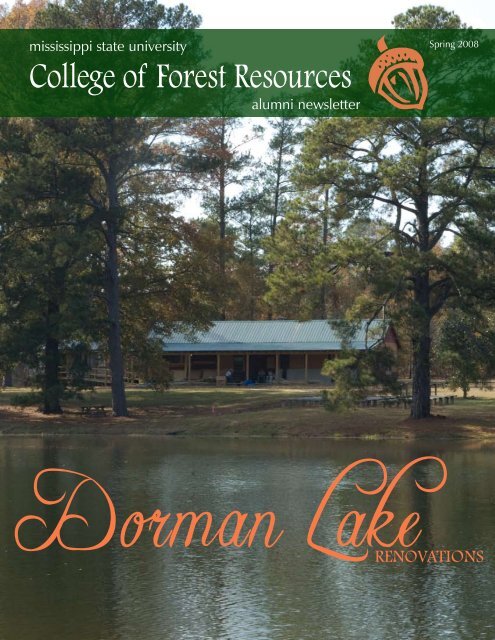 Spring 2008 - College of Forest Resources - Mississippi State ...