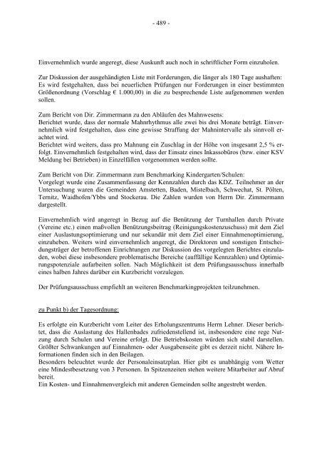 Protokoll zur Gemeinderatssitzung vom 2007.09.20 - .PDF - Stockerau