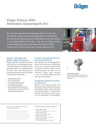 Dräger Polytron 5000 Stationäres Gaswarngerät (EC) - Process