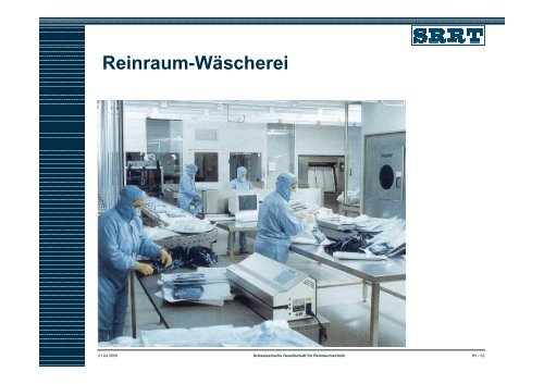 Grundlagen der Reinraumtechnik - Medical Cluster