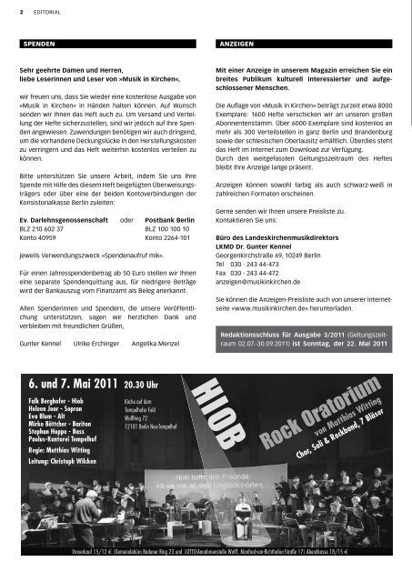 Download pdf - Musik in Kirchen