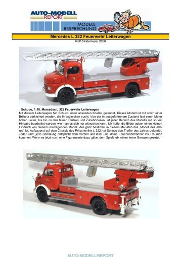 Mercedes L 322 Feuerwehr Leiterwagen