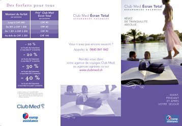 Écran Total - Club Med