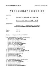 GR-Sitzung 070919 (93 KB) - .PDF - Stadtgemeinde Melk