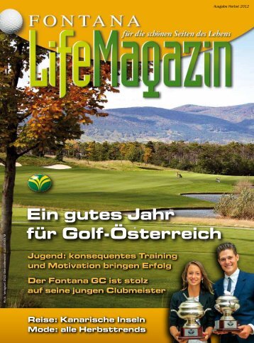 Ein gutes Jahr für Golf-Österreich - Golfclub Fontana