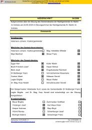 Protokoll 04/2008 (403 KB) - .PDF - St. Martin im Innkreis