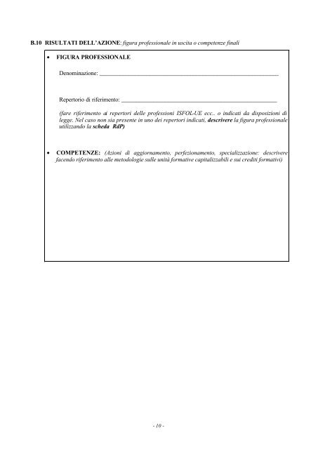 Modulo progetto formativo seconda parte [file.pdf] - Regione ...