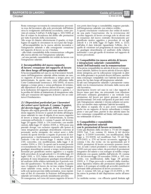 Contributi e Irpef Contratti collettivi Rapporto di Lavoro Contributi e ...