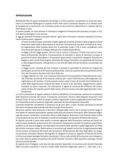 formazione continua - Regione Autonoma Friuli Venezia Giulia