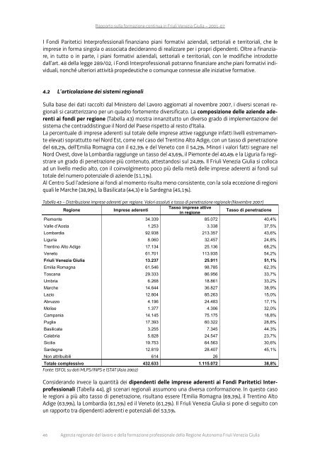 formazione continua - Regione Autonoma Friuli Venezia Giulia