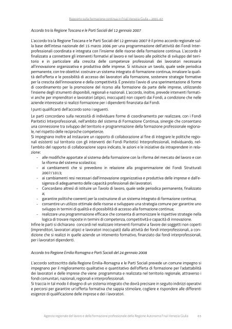 formazione continua - Regione Autonoma Friuli Venezia Giulia