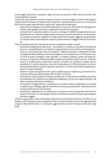 formazione continua - Regione Autonoma Friuli Venezia Giulia