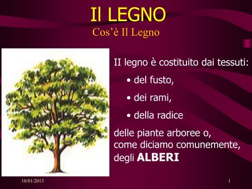 Il legno