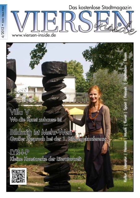 Viersen inside/Kultur-macht 4-2012 - Iris Kater Verlag & Medien GmbH