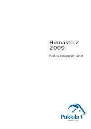 Hinnasto 2 2009 - Pukkila