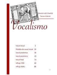 Vocalismo