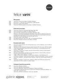 felice varini - Galerie Xippas