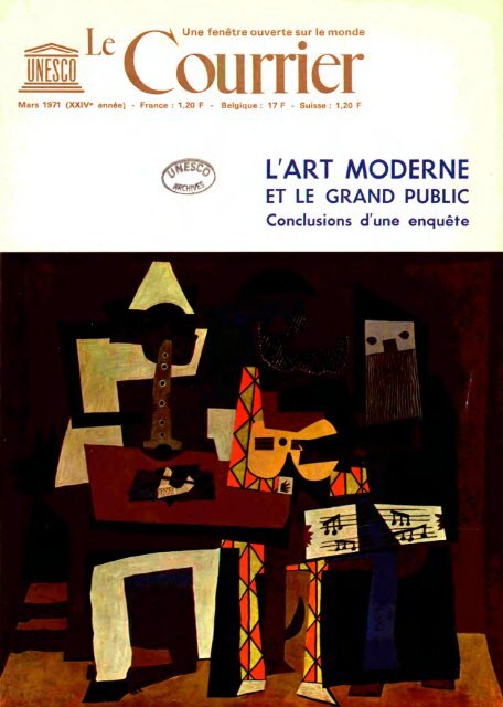 L'Art moderne et le grand public; The Unesco ... - unesdoc - Unesco