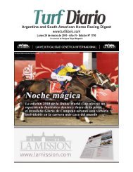 HARAS EL PARAISO - Turf Diario