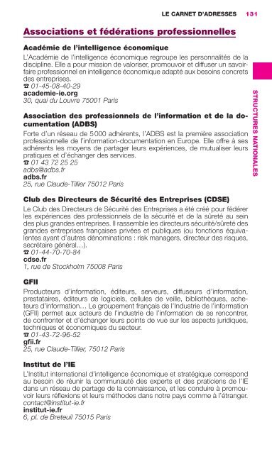 Guide du routard - Intelligence Economique - 2012.pdf - Ordre des ...