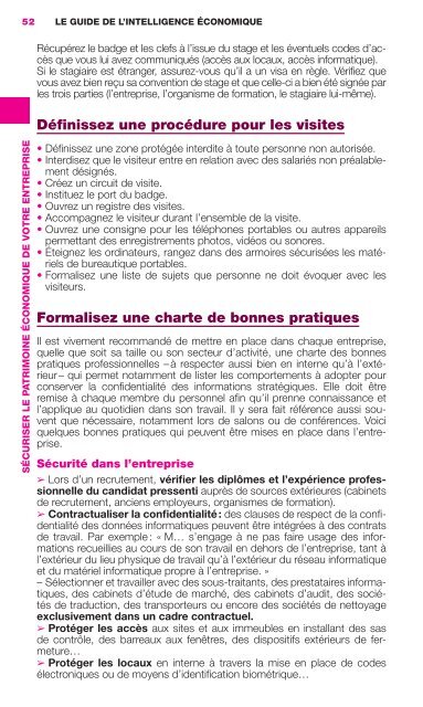 Guide du routard - Intelligence Economique - 2012.pdf - Ordre des ...