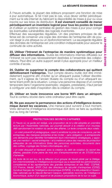 Guide du routard - Intelligence Economique - 2012.pdf - Ordre des ...