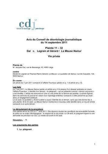 11-32 Dal c. Sud Presse Legrain et Gérard avis final - Conseil de ...