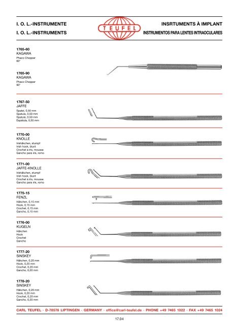 chirurgische instrumente surgical instruments instruments de ...