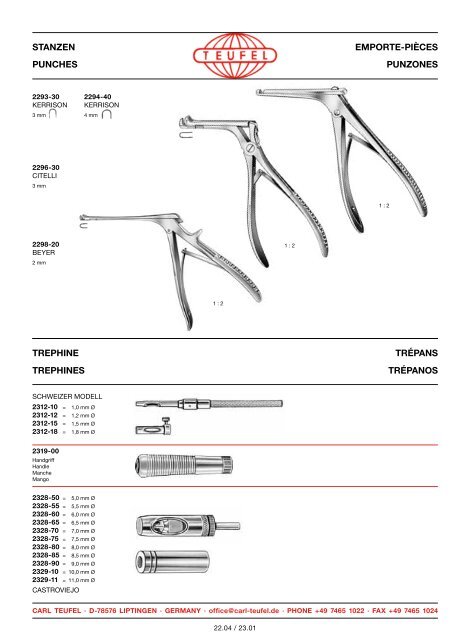 chirurgische instrumente surgical instruments instruments de ...