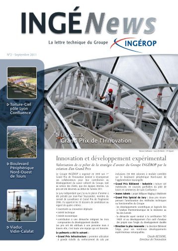 Innovation et développement expérimental - Ingerop