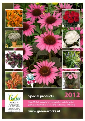 Catalogus Special Products (pdf) - Green Works