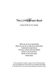The Little Green Book le Green Book - Six Senses Resorts & Spas