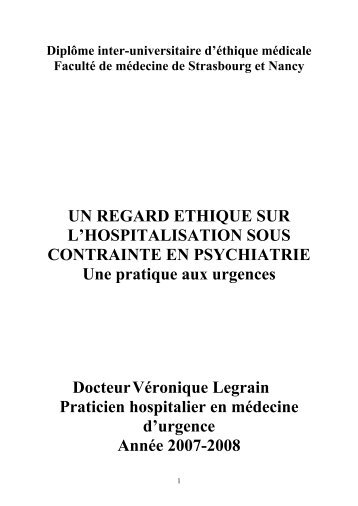 Veronique LEGRAIN - Faculté de médecine de l'université Louis ...