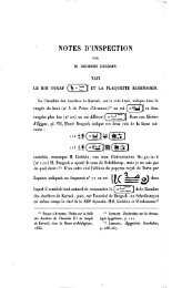 LEGRAIN (G.), « Notes d'inspection. XLIX-LVI », ASAE 8, 1907, p ...