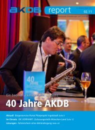 40 Jahre AKDB