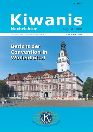 Kiwanis Nachrichten 02/08 - Kiwanis Deutschland