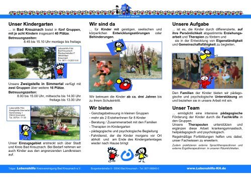 Unser Kindergarten - lebenshilfe bad kreuznach
