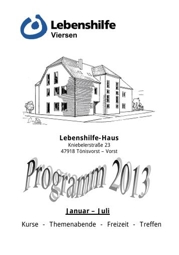 Lebenshilfe-Haus - Lebenshilfe Viersen eV