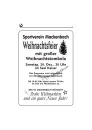 SVM Echo Nr. 69 Dezember 2008.pdf - SV Mackenbach