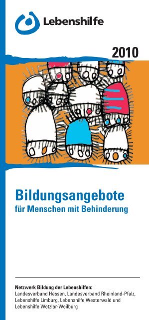 Bildungsangebote für Mensche mit Behinderung 2010