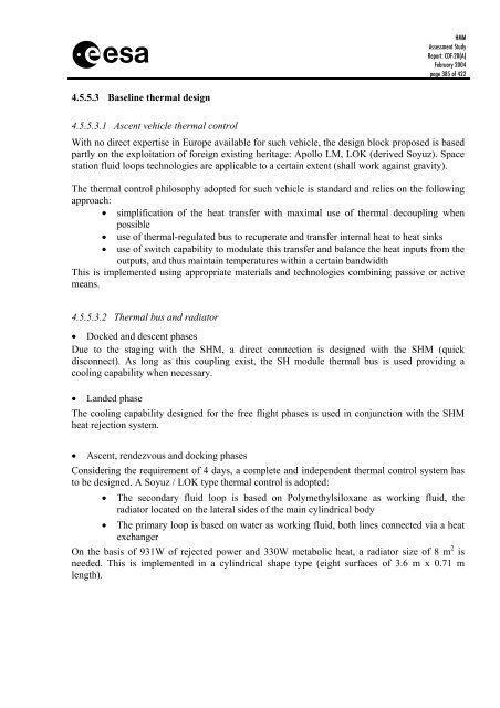 ESA Document - Emits - ESA