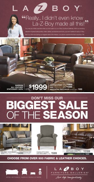 la z boy fabric choices