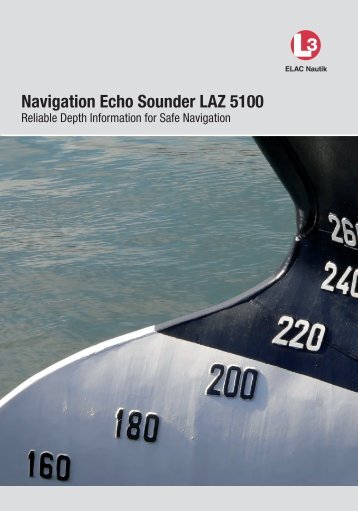 Navigation Echo Sounder LAZ 5100 - Elac-Nautik